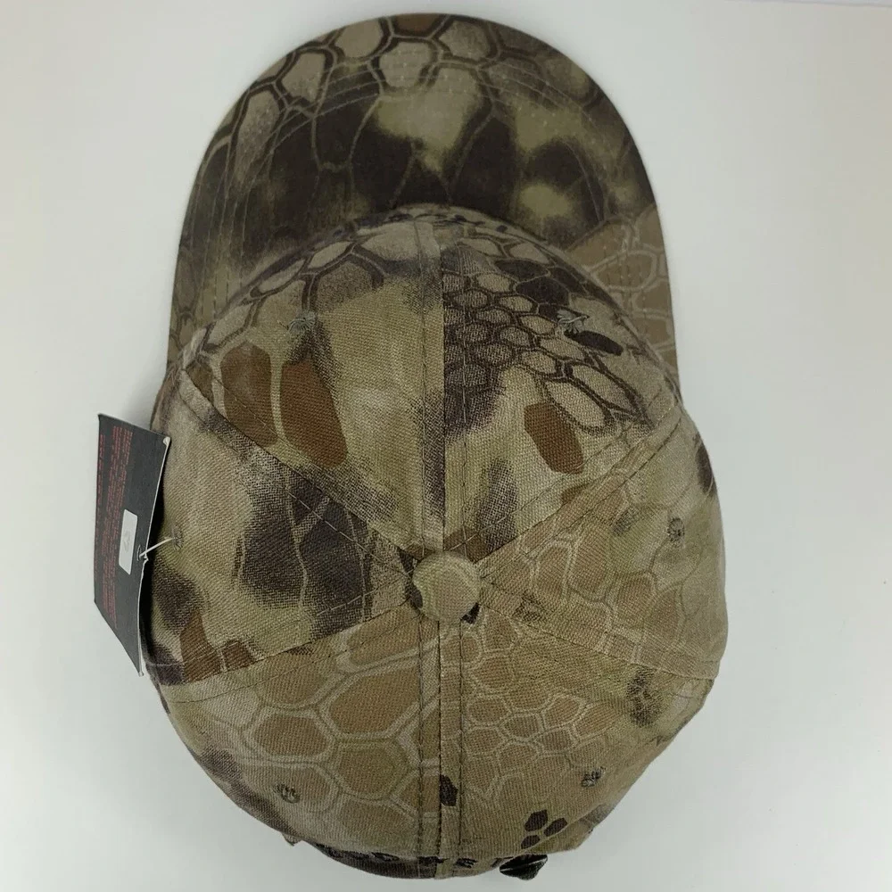 Wayne Smith Trucking Hat Kryptek Camo Strapback Outdoor Cap Baseball Cap w/ Tag